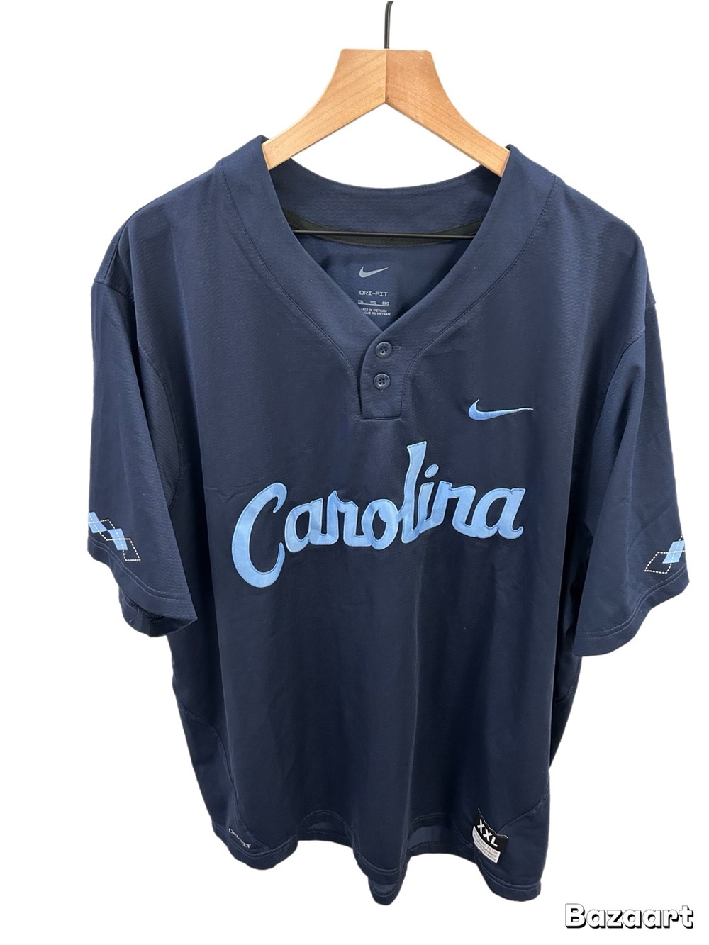 Nike Carolina Tar Heels Baseball Jersey - Size XXL💙